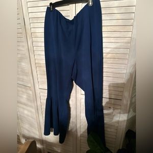 Navy blue bell bottom pants